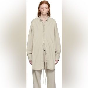 Essentials Fear Of God Shirt dress